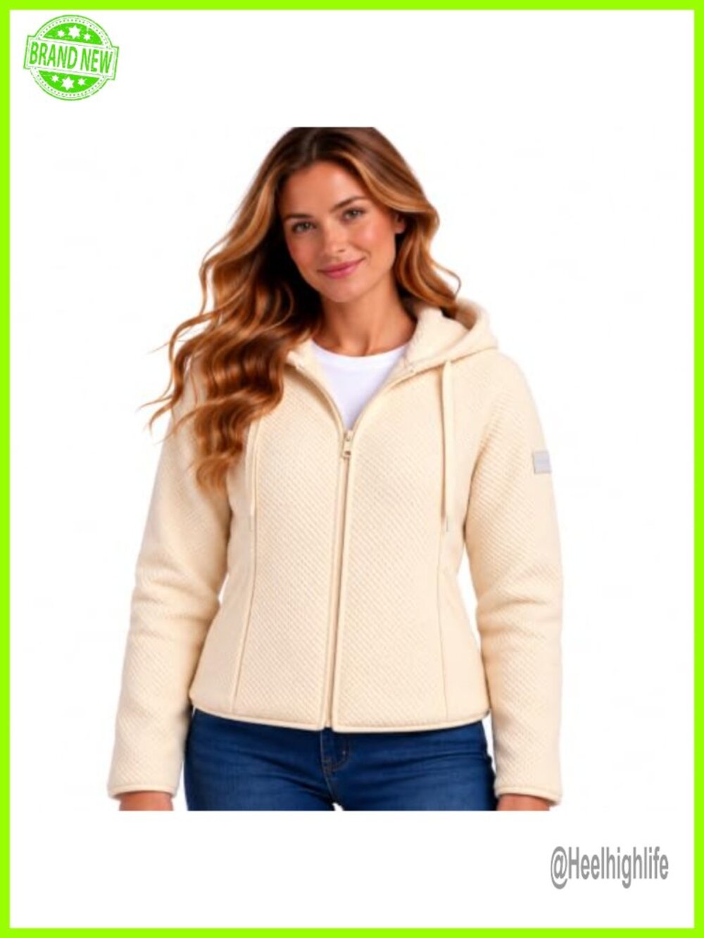 Spyder Sherpa Fleece Full Zip Hoodie Jacket